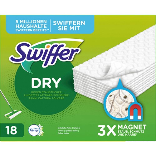 Swiffer Dry Suche Ściereczki do Mopa Febreze 18szt