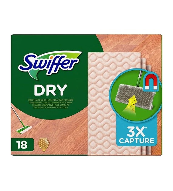 Swiffer Dry Suche Ściereczki do Mopa Miód 18szt