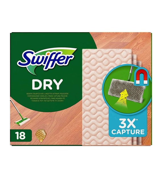 Swiffer Dry Suche Ściereczki do Mopa Miód 18szt