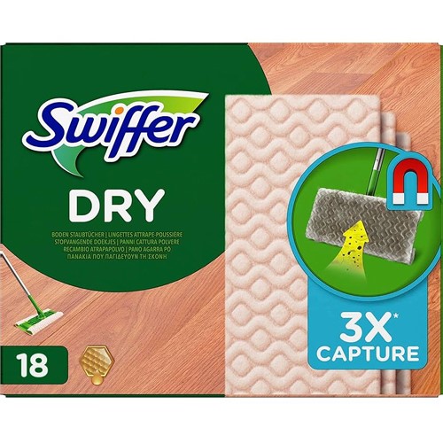 Swiffer Dry Suche Ściereczki do Mopa Miód 18szt