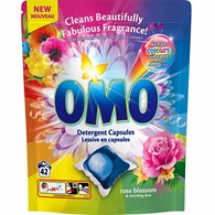 OMO Caps Color Rose Blossom & Morning Dew 42p 840g