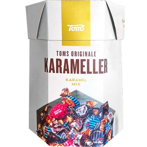Toms Originale Karameller Mix 750g