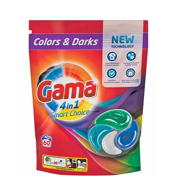 Gama 4in1 Colors & Darks Caps 60szt 1,3kg