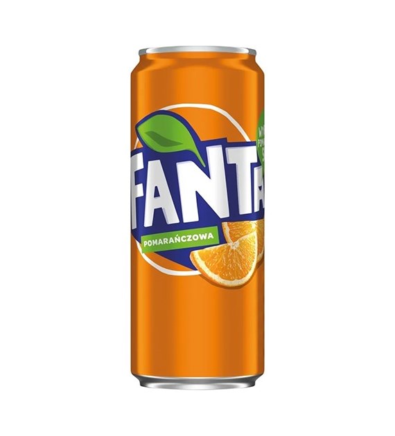 Fanta Pomarańczowa Puszka 330ml PL