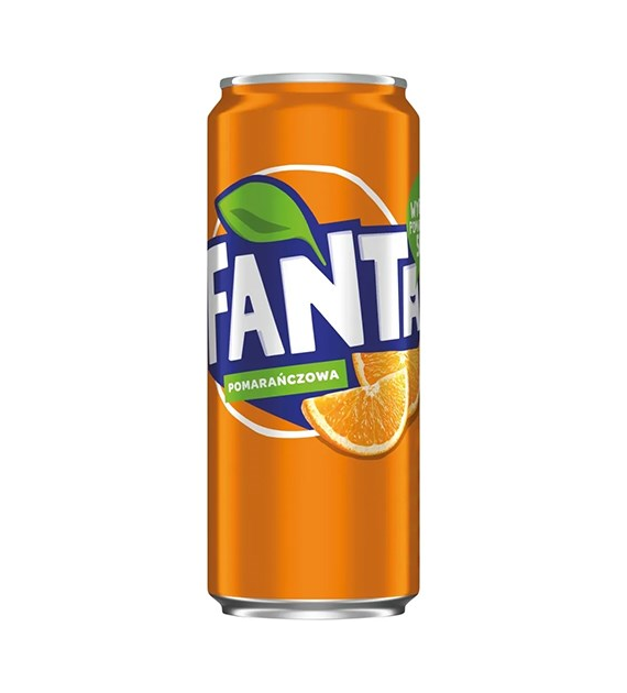 Fanta Pomarańczowa Puszka 330ml PL