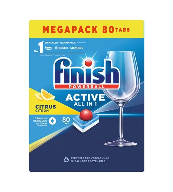 Finish Active All in 1 Citrus 80szt 1,2kg