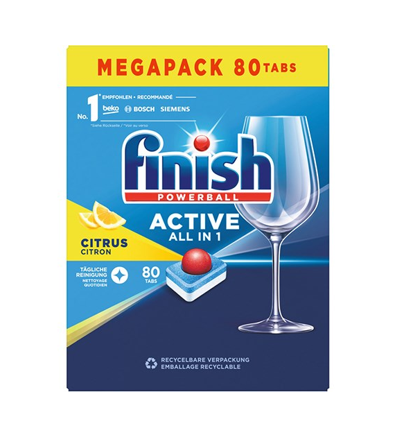 Finish Active All in 1 Citrus 80szt 1,2kg