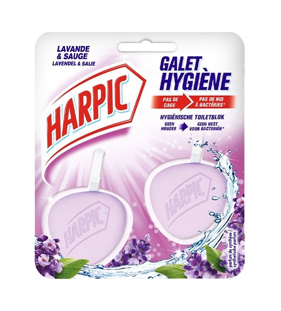Harpic Galet Lavande & Sauge WC Zawieszka 2x40g