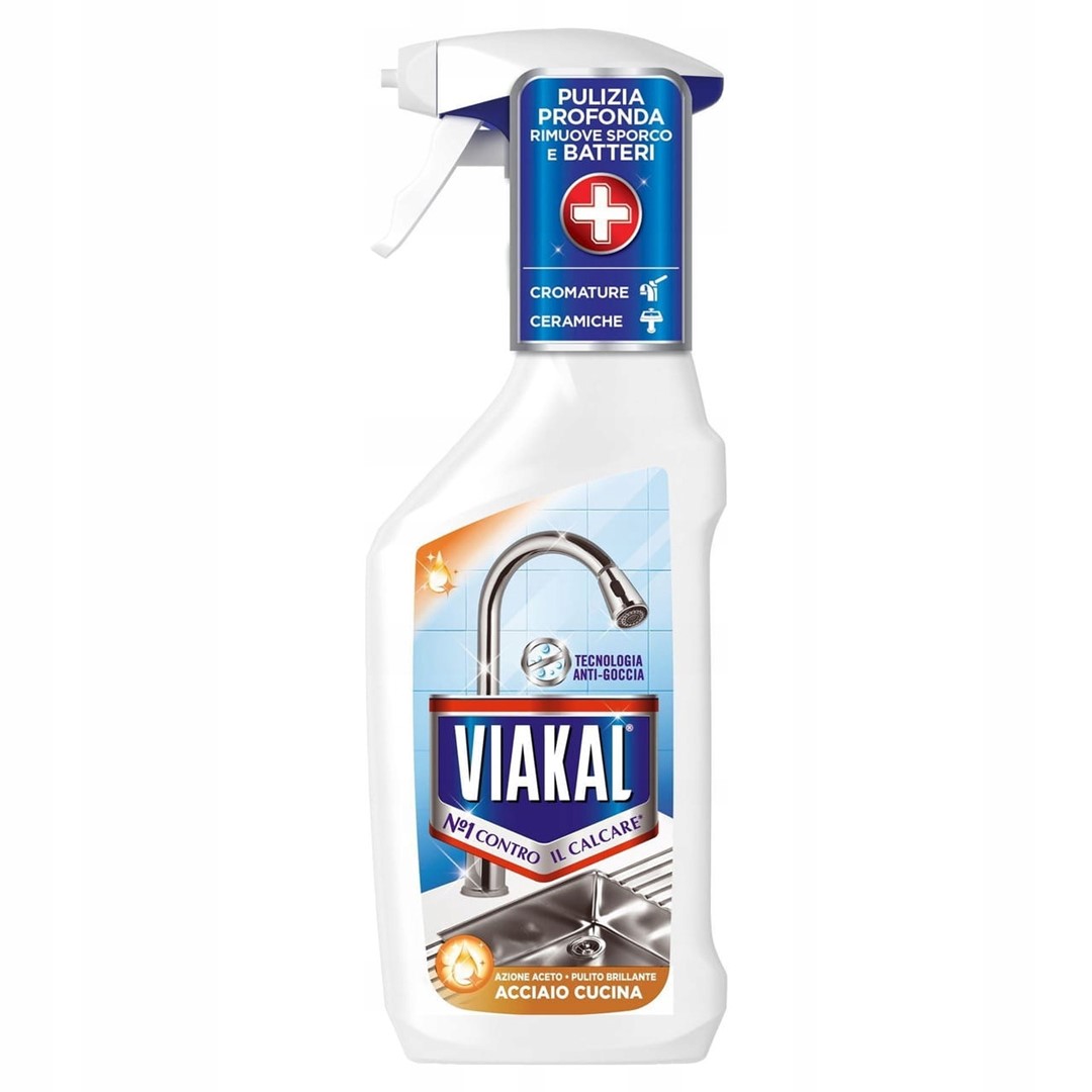 Viakal Acciaio Cucina Odkamieniacz 750ml