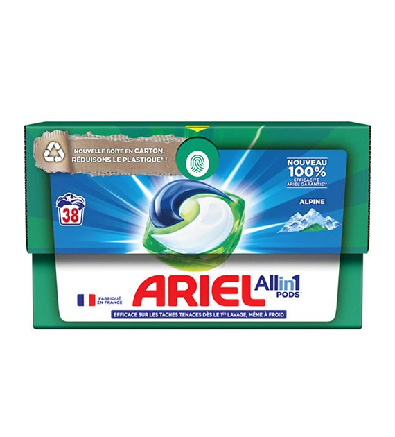 Ariel All in 1 Pods Alpine Carton 38p 847g