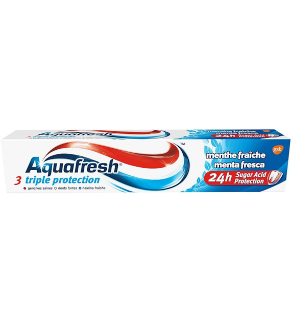 Aquafresh Triple Protection Menthe Fraiche 75ml