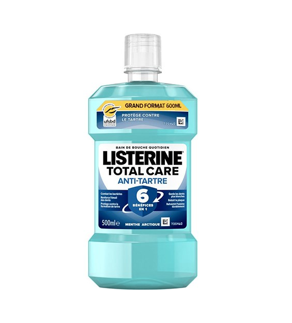 Listerin Total Care Anti-Tartre Płyn 600ml