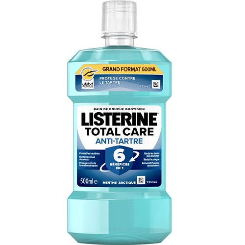 Listerin Total Care Anti-Tartre Płyn 600ml