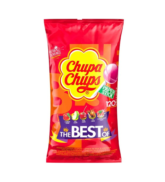 Chupa Chups The Best Of Worek 120szt 1,4kg
