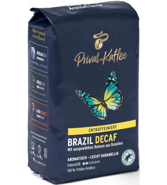Tchibo Privat Kaffee Brazil Decaf 500g Z