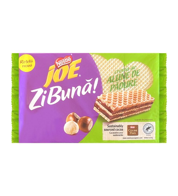 Nestle Joe Zi Buna Wafelki Orzechowe 117g