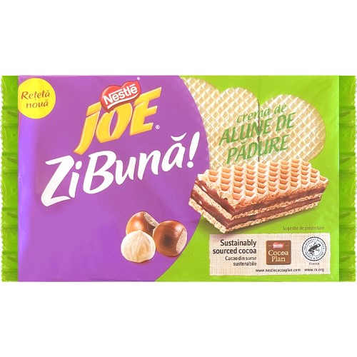 Nestle Joe Zi Buna Wafelki Orzechowe 117g