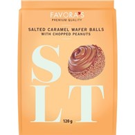 Favora's Salted Caramel Wafer Balls 120g
