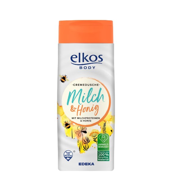 Elkos Body Cremedusche Milch & Honig Gel 300ml