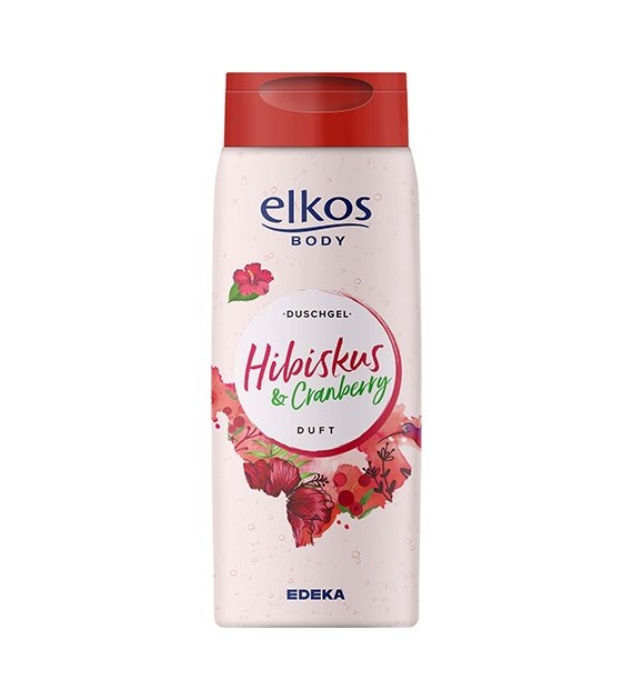 Elkos Body Duschgel Hibiskus & Cranberry Gel 400ml