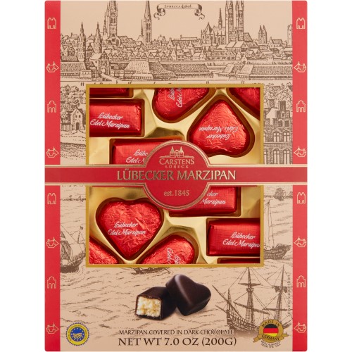 Carstens Lubecker Marzipan Dark Chocolate 200g