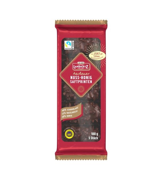 Lambertz Aachener Nuss-Honig Saftprinten 100g