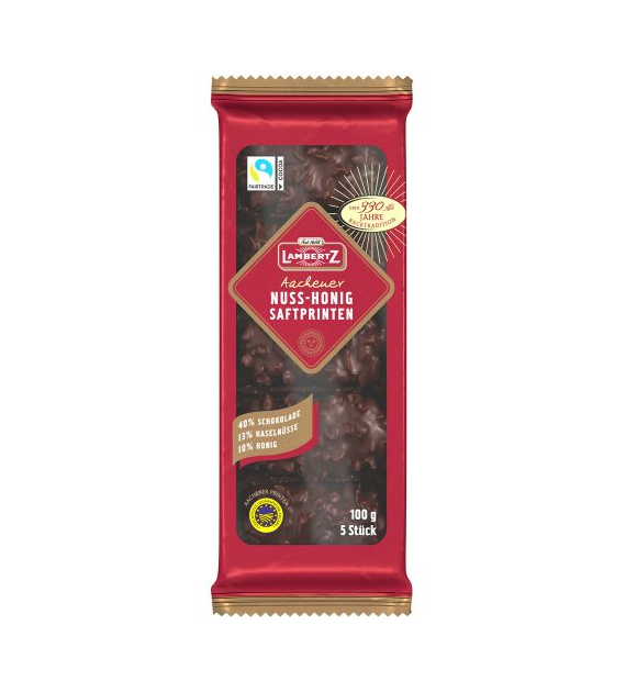 Lambertz Aachener Nuss-Honig Saftprinten 100g