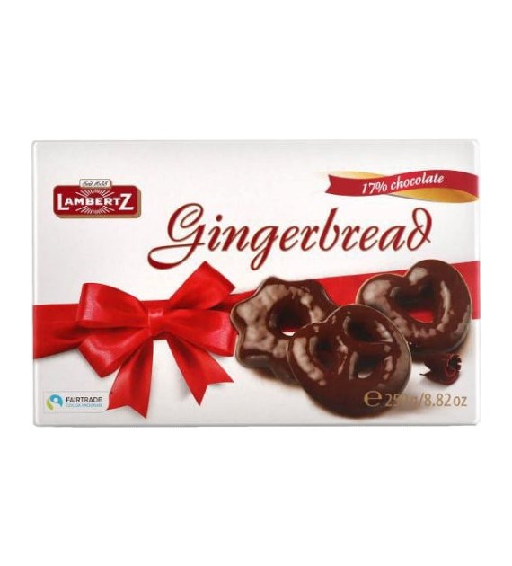 Lambertz Gingerbread 17% Chocolate 250g *
