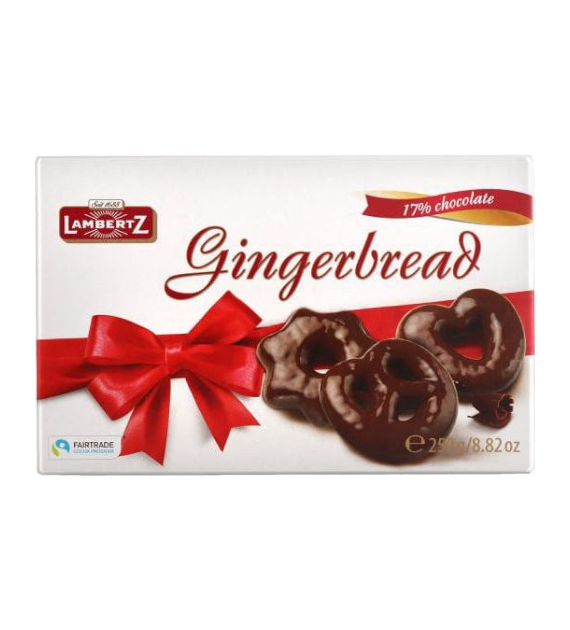 Lambertz Gingerbread 17% Chocolate 250g *