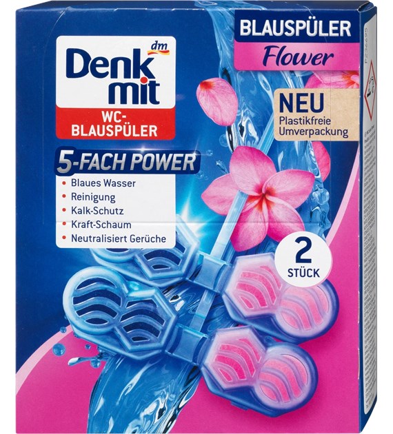 Denkmit Flower Zawieszka Barwiąca WC 2szt 2x48g