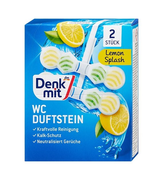 Denkmit Lemon Splash Zawieszka WC 2szt 2x48g