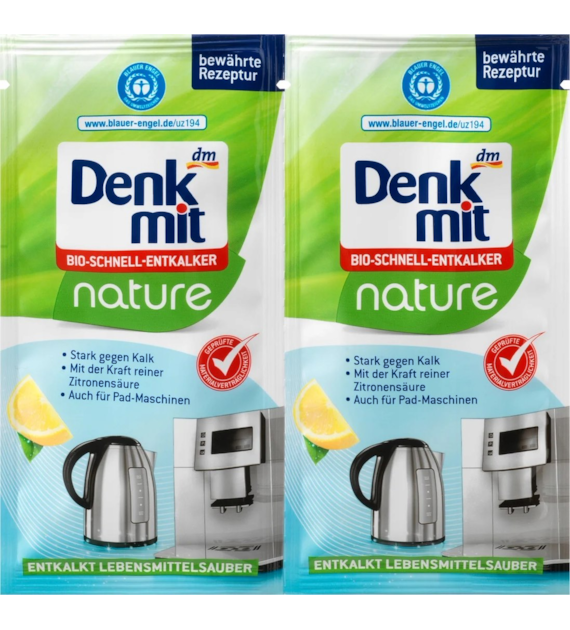 Denkmit Bio Schnell Entkalker Nature 2x25g 50g