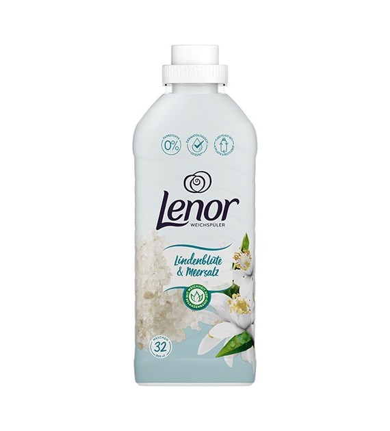 Lenor Lindenblute & Meersalz Płuk 32p 800ml