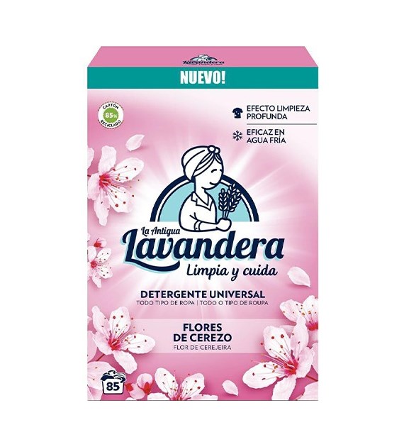 Lavandera Uni Flores de Cerezo Prosz 85p 4,6kg