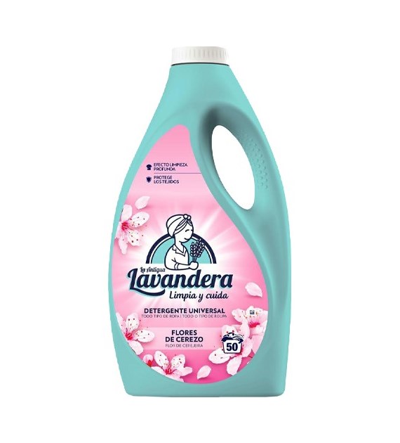 Lavandera Universal Flores de Cerezo Gel 50p 2,5L