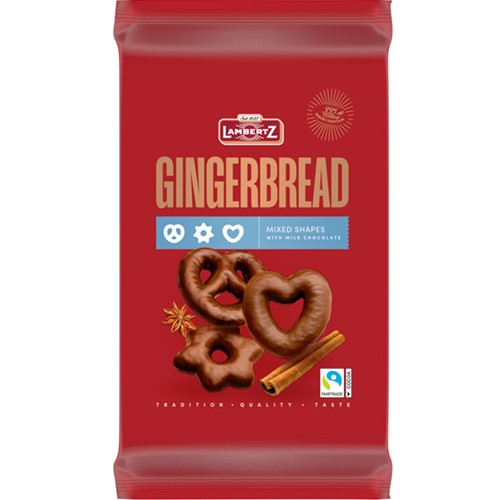 Lambertz Gingerbread Milk Mixed Shapes 400g