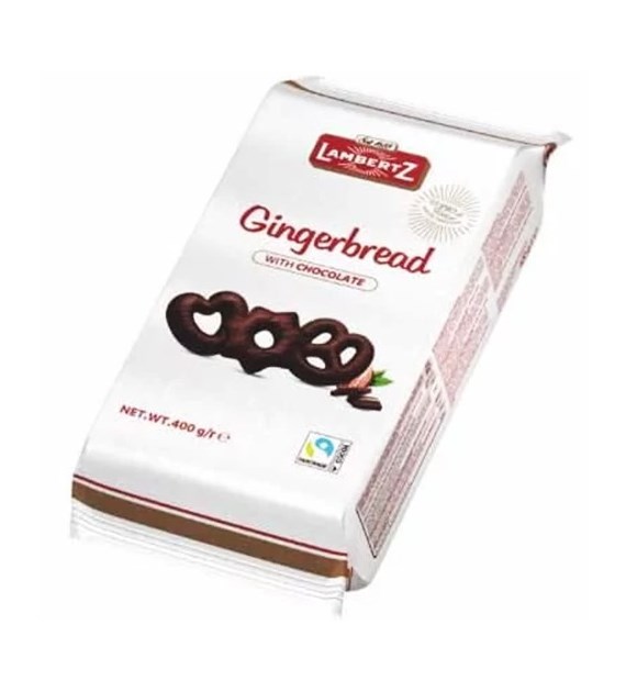 Lambertz Gingerbread with Chocolate 400g