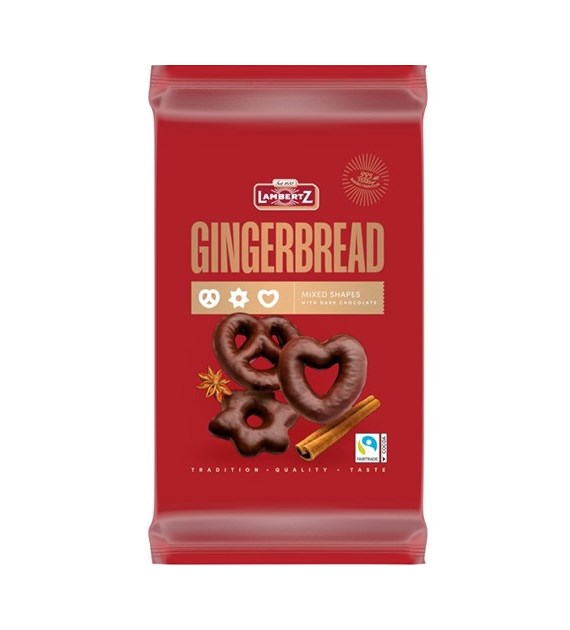 Lambertz Gingerbread Dark Mixed Shapes 400g