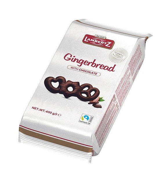 Lambertz Gingerbread with Chocolate 400g