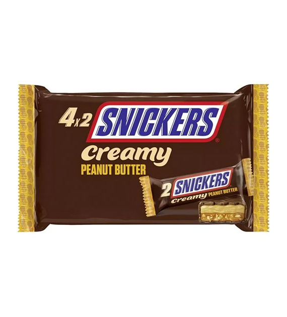 Snickers Creamy Peanut Butter 4szt 146g