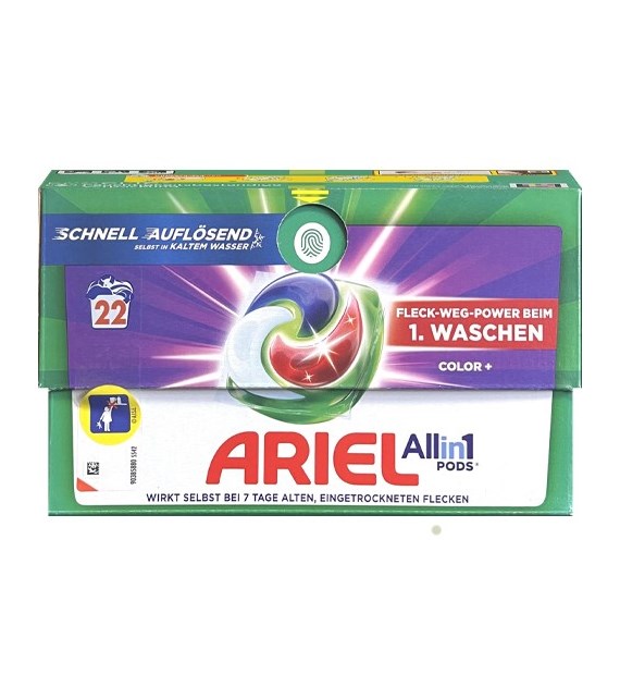 Ariel All in 1 Pods Color+ Karton 22p 448g