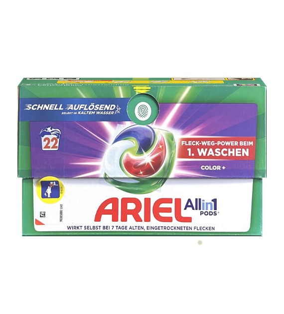 Ariel All in 1 Pods Color+ Karton 22p 448g