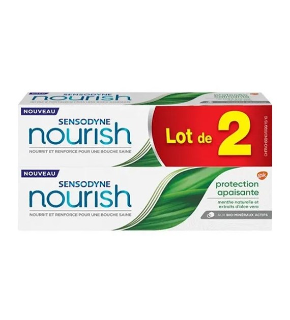 Sensodyne Nourish Protection Pasta Dwupak 2x75ml