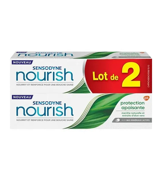 Sensodyne Nourish Protection Pasta Dwupak 2x75ml