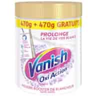 Vanish Oxi Action Booster de Blancheur White 940g