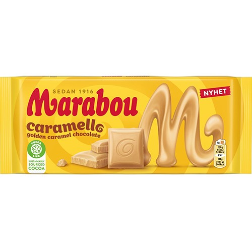 Marabou Caramello Golden Caramel Czekolada 160g