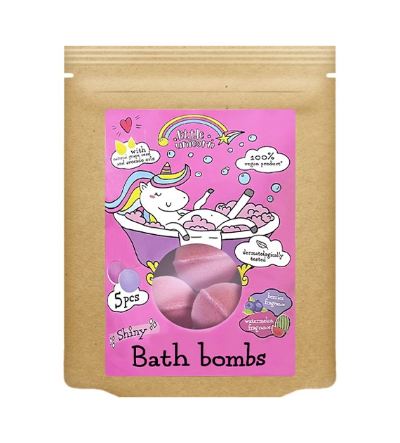 Little Unicorn Bath Bombs do Kąpieli 5szt 250g