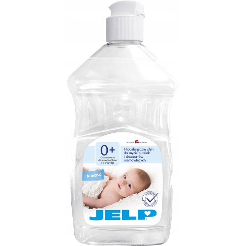 Jelp Hipoalergiczny Płyn do Mycia Butelek 500ml