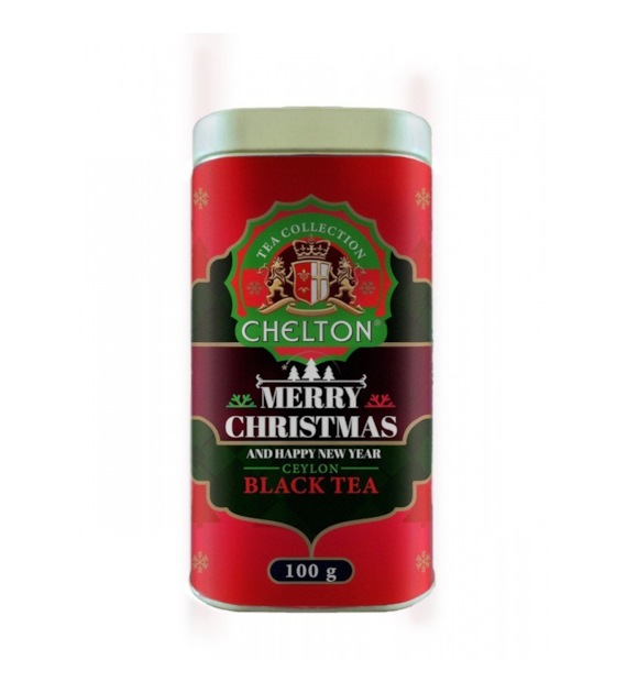 Chelton Herbata Christmas Tree Red Puszka 100g