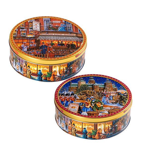 JB Designer Tins Ciastka Puszka 400g